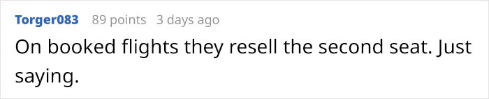 Guy Asks If He's Wrong To Make Obese Man Pay Him $150 For Taking Up Part Of His Seat On A 5-Hour Flight Guy Asks If He's Wrong To Make Obese Man Pay Him $150 For Taking Up Part Of His Seat On A 5-Hour Flight