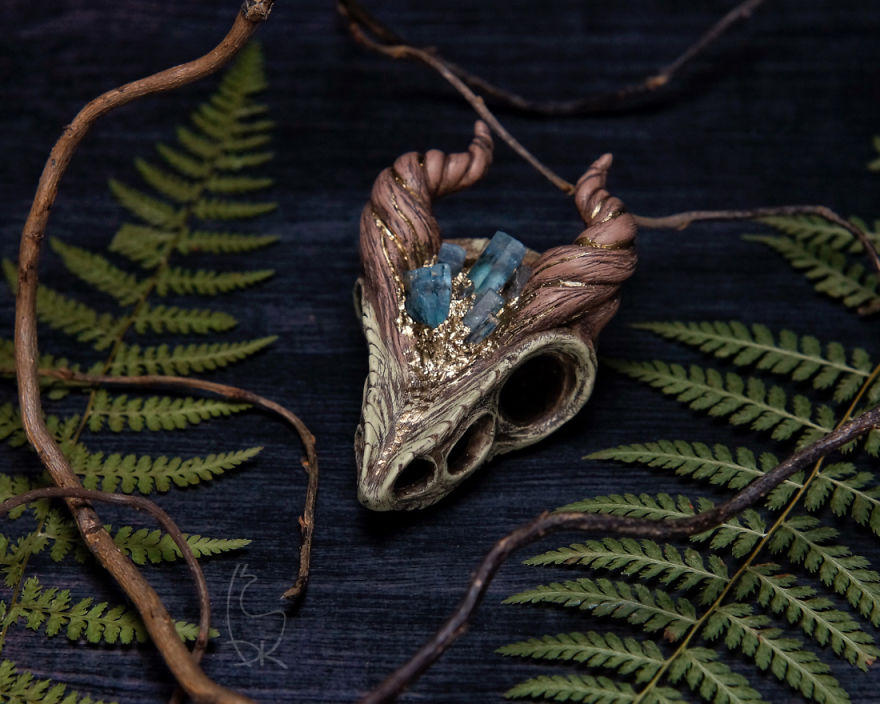 I Create Jewelry Pieces Inspired By Nature And Fantasy