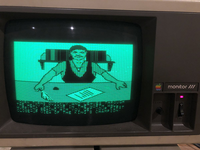 Man Finds A Computer That He Used 35 Years Ago, And It Sill Has A Game He Saved
