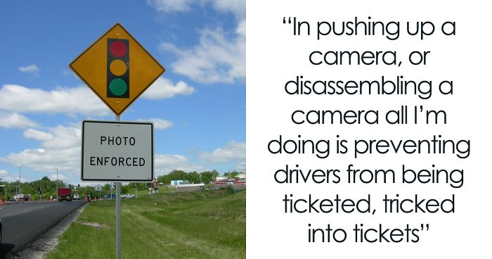 This Man Figured Out The Red Light Camera Scam And Decide To Break Them
