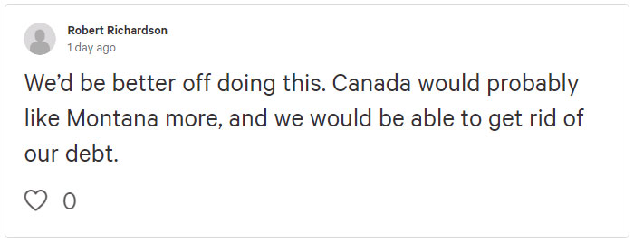 A Petition To Sell Montana To Canada For 1 Trillion Dollars Is Gaining Attention With Hilarious Comments