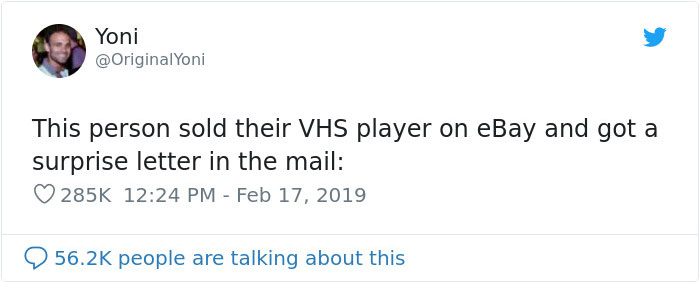 People Are Heartwarmed By The Letter This Person Received From An 86-Year-Old Who Bought His VHS Player People Are Heartwarmed By The Letter This Person Received From An 86-Year-Old Who Bought His VHS Player