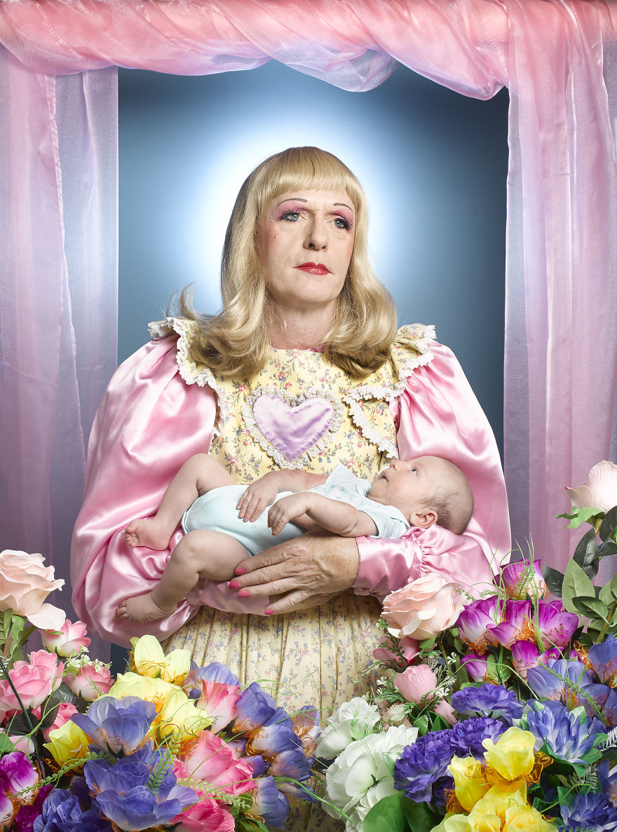 Portraiture Category Winner: 'Grayson Perry - Birth' By Richard Ansett, United Kingdom