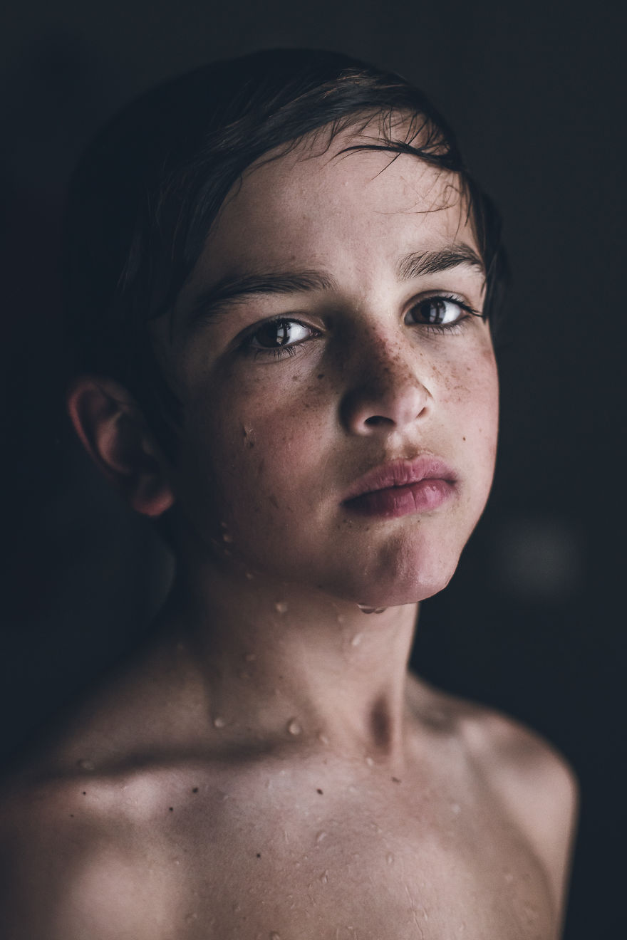 Portraiture: 'Bruno's Portrait' By Elena Merce, Spain