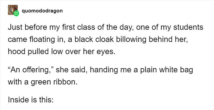 This Teacher Started Receiving Fruit From Her Students, Turns Out, It Was A Prank