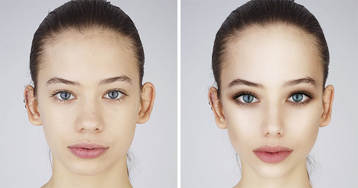 Este fotógrafo pidió a adolescentes que editaran sus fotos hasta que parecieran estar «listas para las redes sociales», y publicó los alarmantes resultados