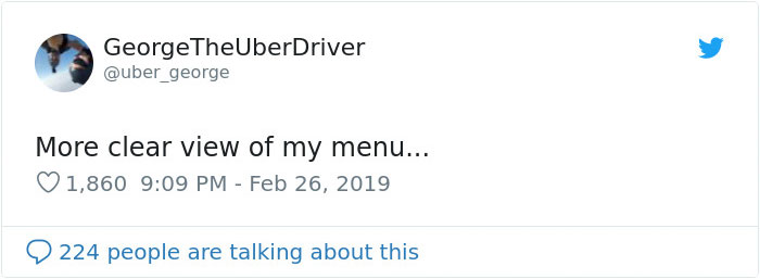 This Uber Driver Gives Passengers A Menu Of 5 Ride Types They Can Choose From This Uber Driver Gives Passengers A Menu Of 5 Ride Types They Can Choose From
