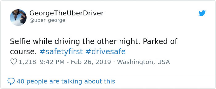 This Uber Driver Gives Passengers A Menu Of 5 Ride Types They Can Choose From