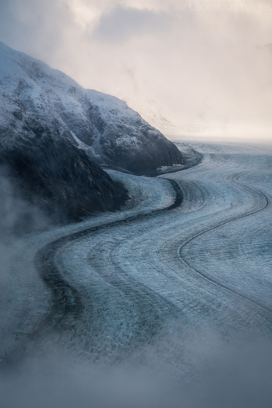 Glacier In The Coast Range, Bc