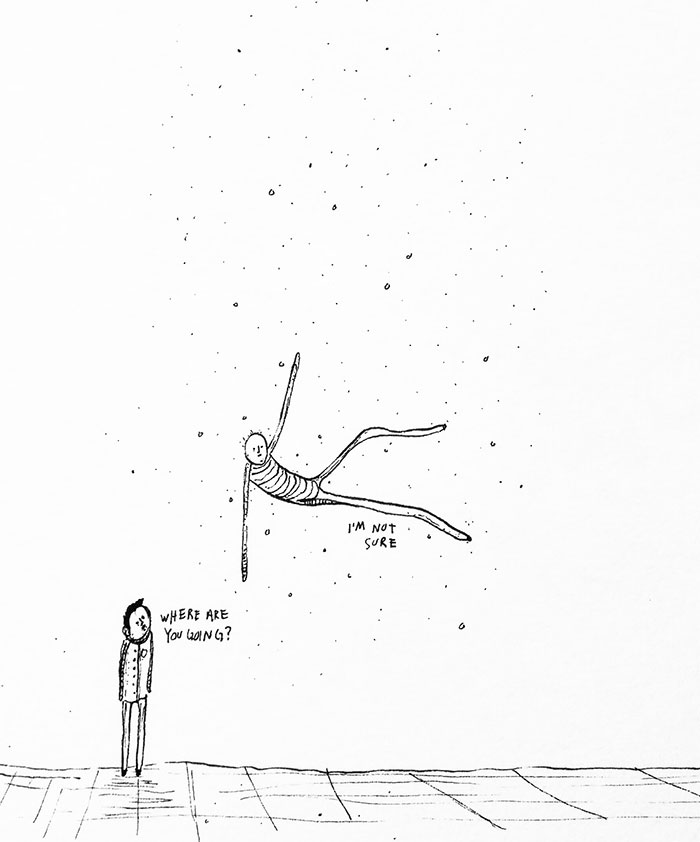 A Drawing Of A Dream I Had Recently