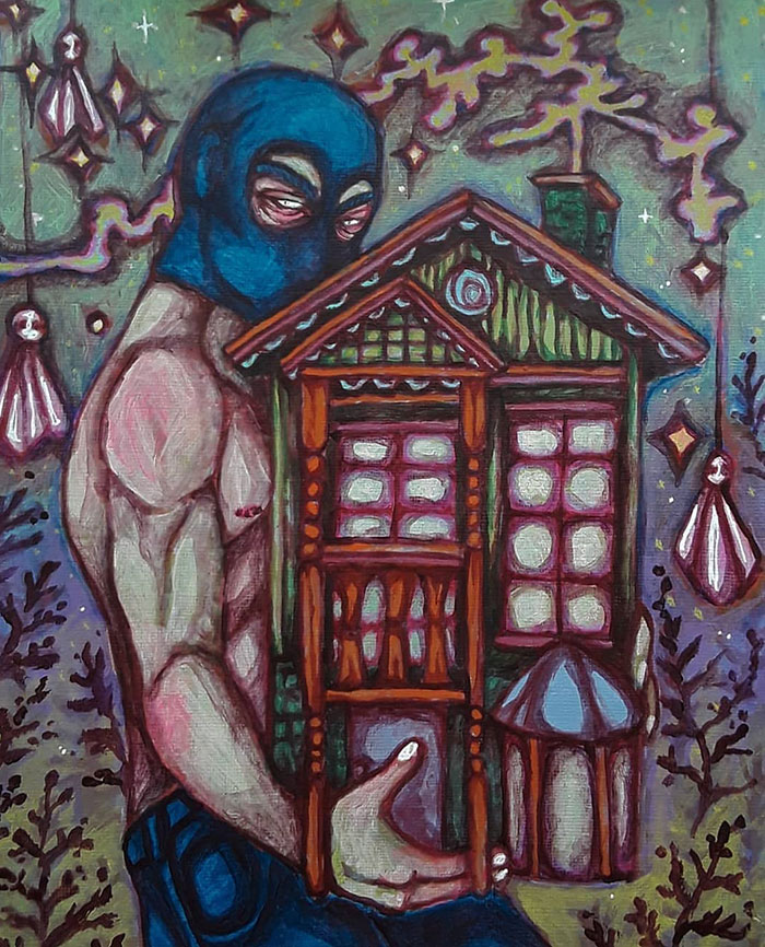 This Creep Is Based On A Dream I Had About A Masked Figure Offering Me A Tiny House