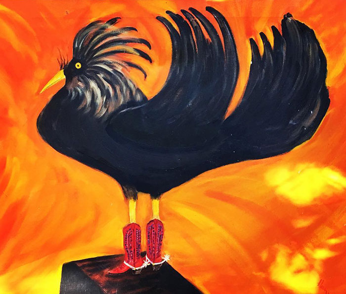 I Have Always Had A Bit Of A Wild Nightlife. This Rooster Woke Me Out Of My Dream