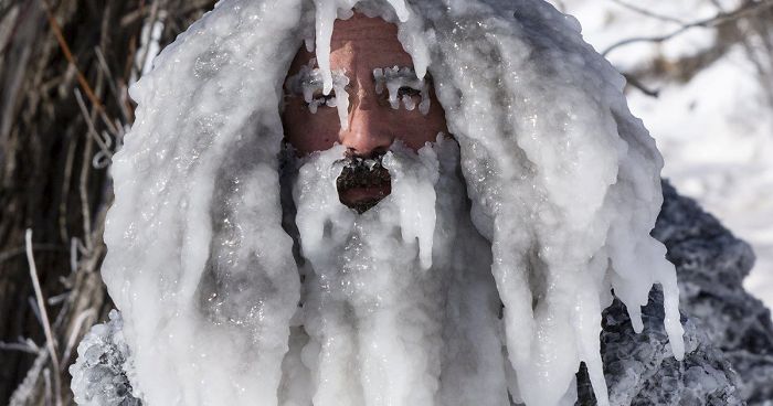 Surfers Learn The Hard Way What Happens When You Go Surfing During A Polar Vortex (18 Pics)