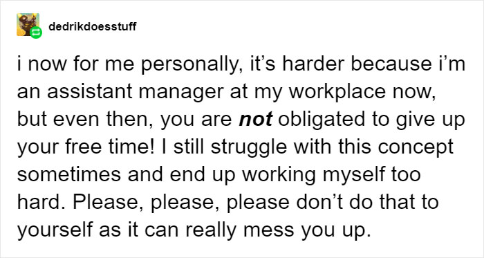 Someone Gives Millennials Advice On How To Say 'No' When Your Boss Wants You To Work On A Free Day Someone Gives Millennials Advice On How To Say 'No' When Your Boss Wants You To Work On A Free Day