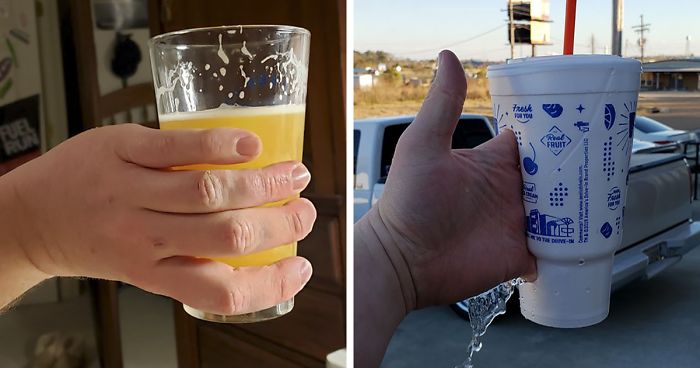 Someone On Twitter Asks ‘What’s The Worst Way To Hold Your Drink’ And Here Are 30 Of The Best Responses