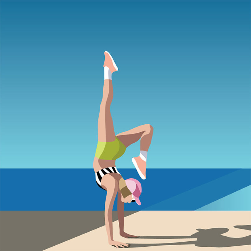 Colorful Illustrations About Significance Of Women And Feminity