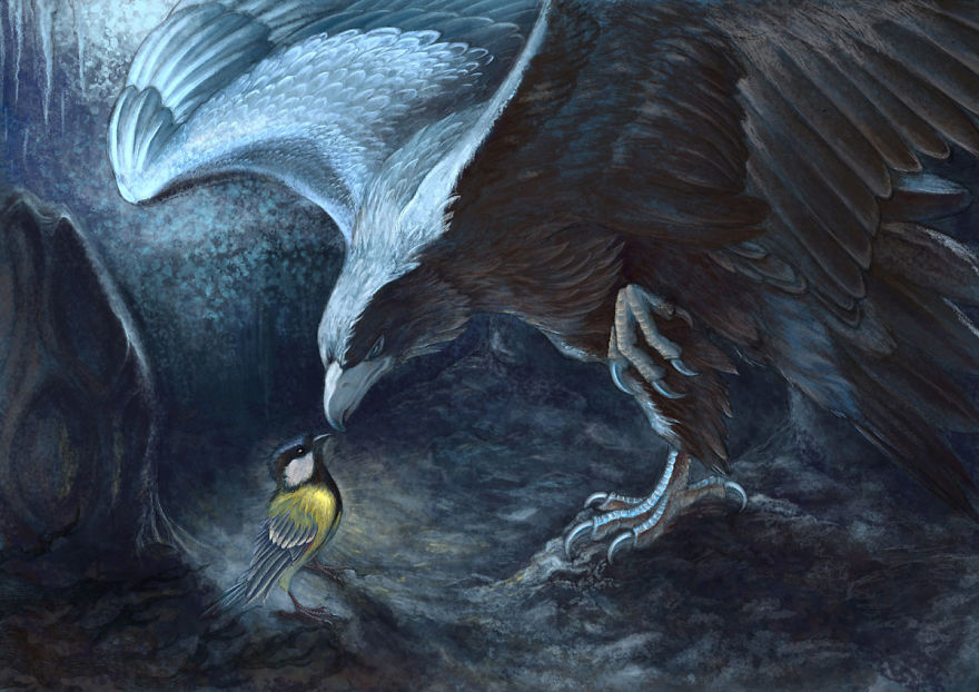 The Story Of The Titmouse That Flew With Eagles