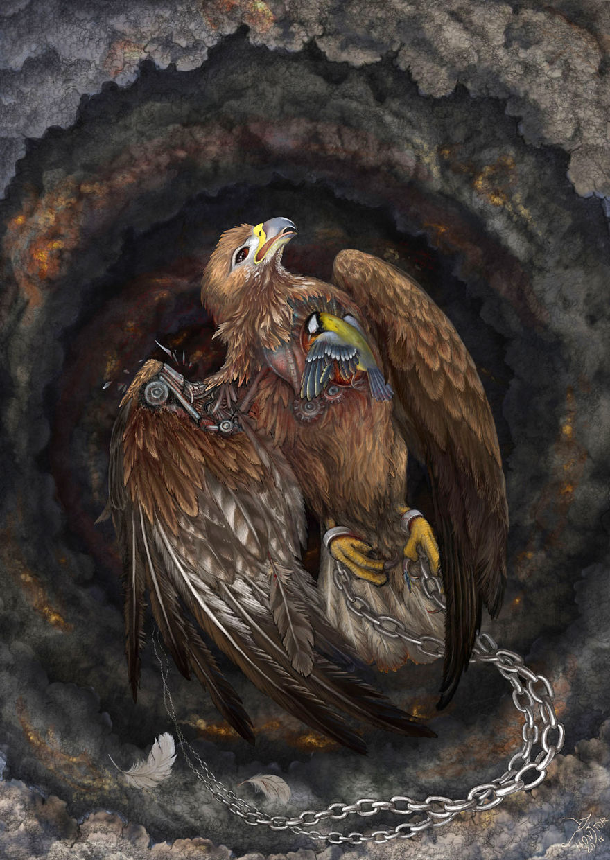 The Story Of The Titmouse That Flew With Eagles