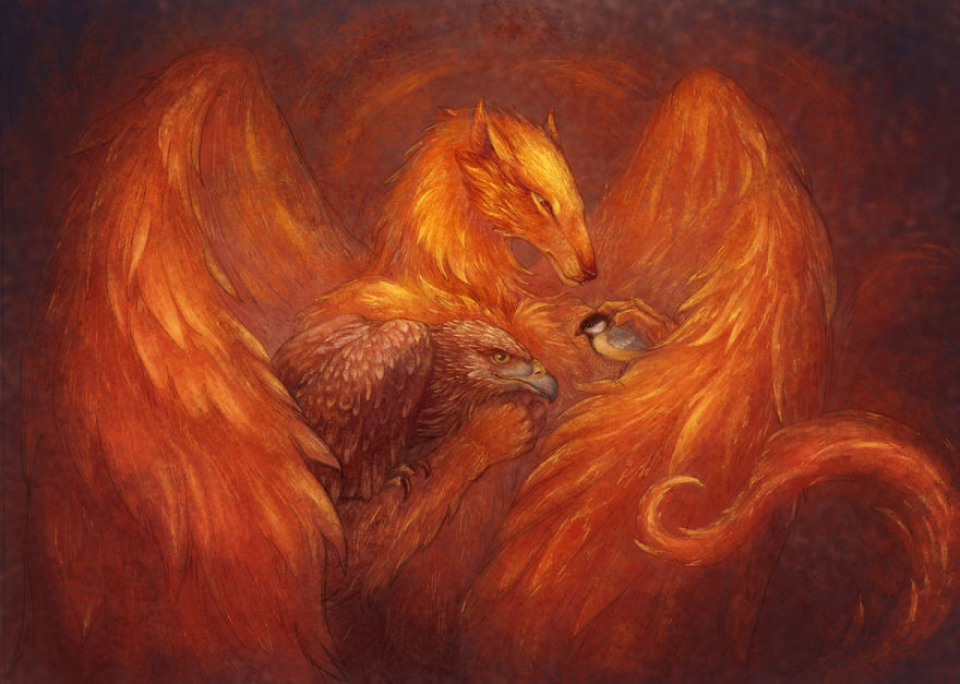 The Story Of The Titmouse That Flew With Eagles