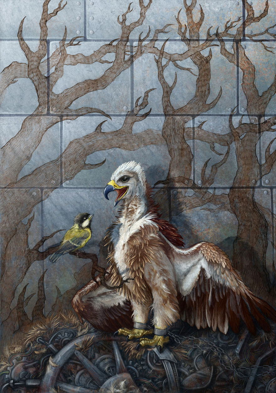 The Story Of The Titmouse That Flew With Eagles