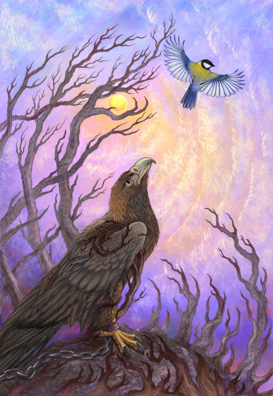 The Story Of The Titmouse That Flew With Eagles