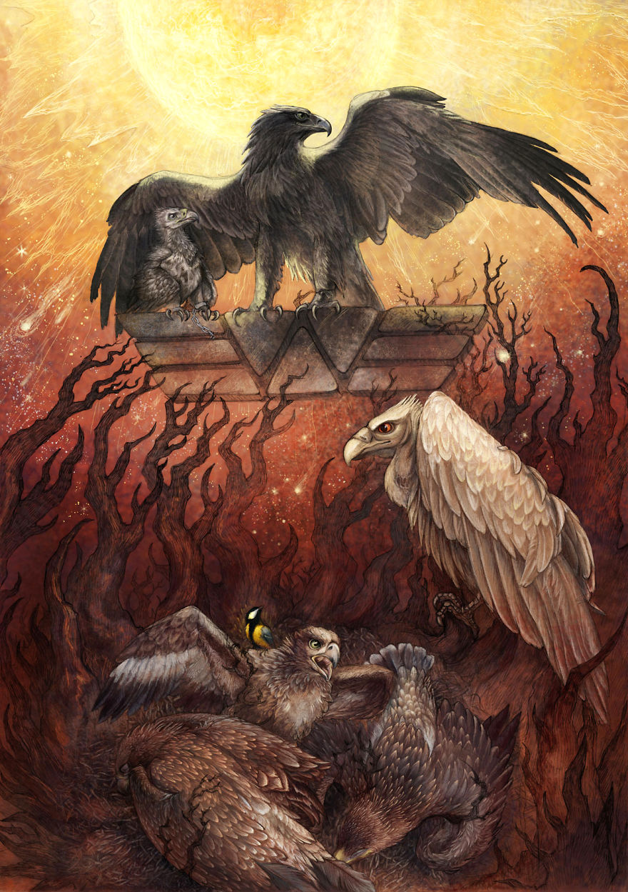 The Story Of The Titmouse That Flew With Eagles