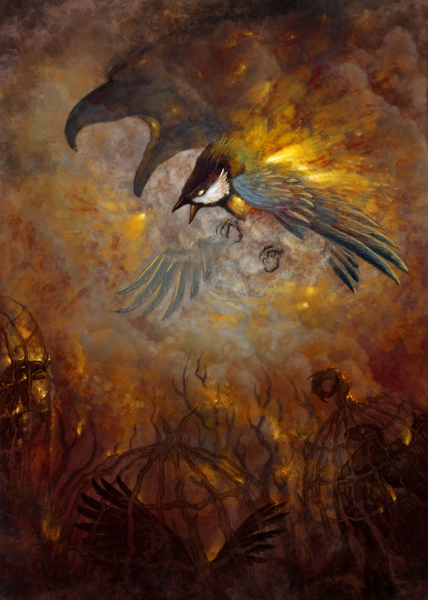 The Story Of The Titmouse That Flew With Eagles