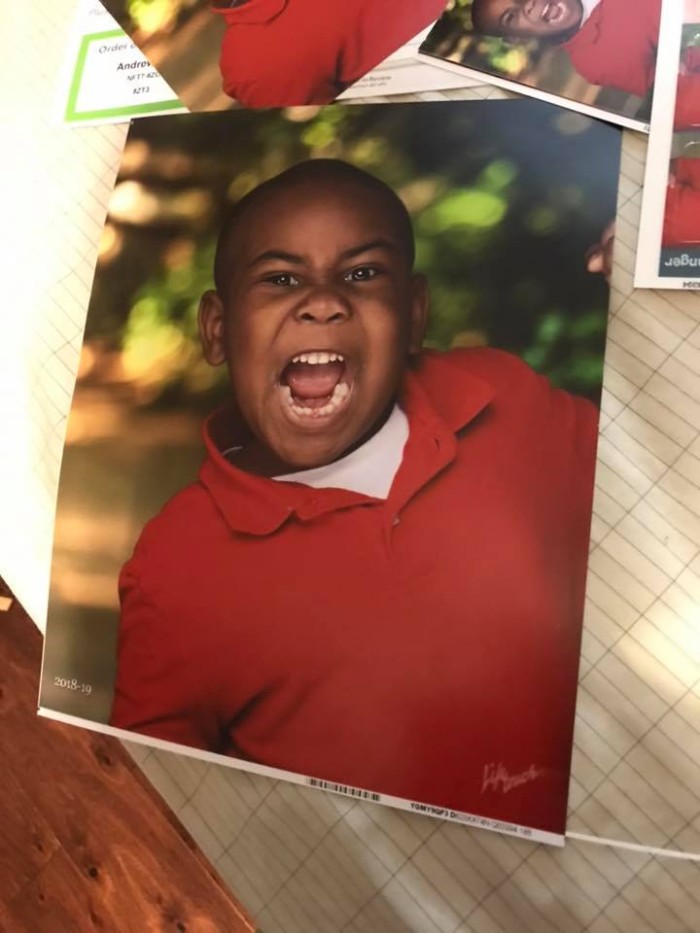 Mom Gets Mad After Finding Son's School Photos, But Internet Finds Them Hilarious