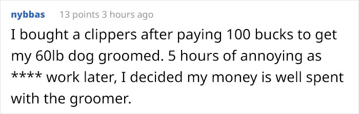Groomer Gets Tired Of People Asking Why Their Services Cost More Than A Hairdresser, Puts Hilarious Poster For Customers Groomer Gets Tired Of People Asking Why Their Services Cost More Than A Hairdresser, Puts Hilarious Poster For Customers