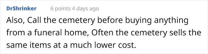 People Are Rethinking The Traditional Funeral Arrangements After Somebody Shared Their 'Fun Funeral Facts' People Are Rethinking The Traditional Funeral Arrangements After Somebody Shared Their 'Fun Funeral Facts'