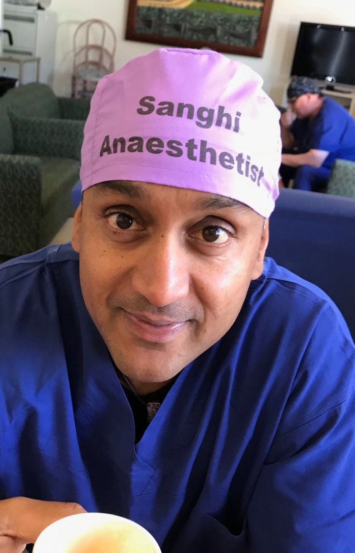 One Doctor's 'Awkward' Decision To Write His Name On His Scrub Cap Is Changing Safety In Hospitals Around The World One Doctor's 'Awkward' Decision To Write His Name On His Scrub Cap Is Changing Safety In Hospitals Around The World