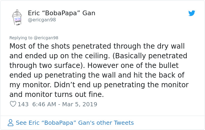 Gaming Monitor Stops One Of 5 Bullets Shot At This Guy’s House, MSI Offers To Replace It Gaming Monitor Stops One Of 5 Bullets Shot At This Guy’s House, MSI Offers To Replace It