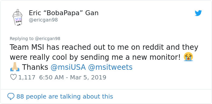 Gaming Monitor Stops One Of 5 Bullets Shot At This Guy’s House, MSI Offers To Replace It