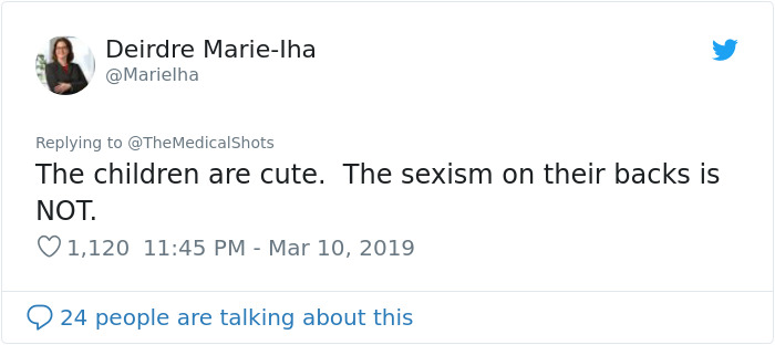 21 Reactions To 'Sexist' Photo Of Girl And Boy Wearing Nurse And Doctor Scrubs 21 Reactions To 'Sexist' Photo Of Girl And Boy Wearing Nurse And Doctor Scrubs