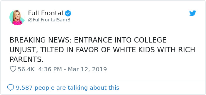 If You Thought College Admission Scandal Was Bad, This Woman's Post About Rich People Buying Her Writing Services Will Show It's Worse If You Thought College Admission Scandal Was Bad, This Woman's Post About Rich People Buying Her Writing Services Will Show It's Worse