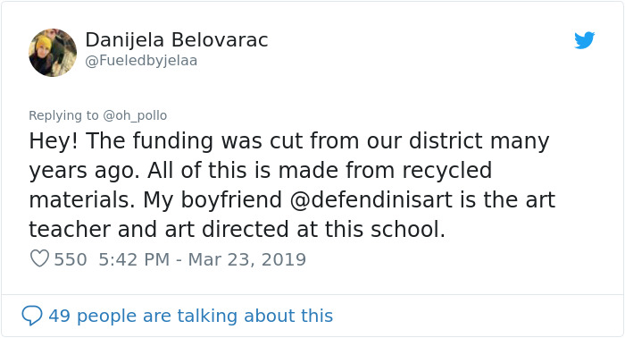 This Amazing School Play Of 'Alien' Had No Budget And Used Trash To Make Costumes This Amazing School Play Of 'Alien' Had No Budget And Used Trash To Make Costumes