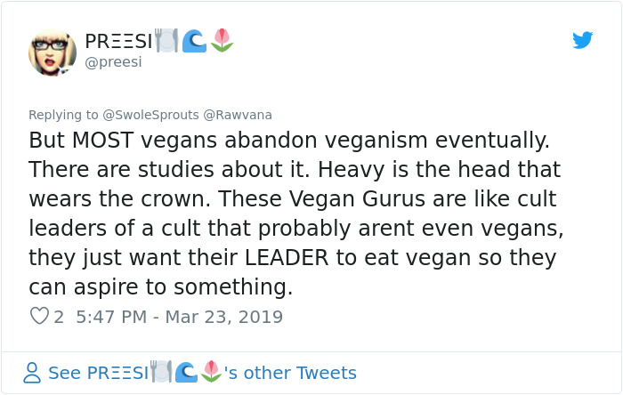 Vegan Influencer Gets Caught Eating Fish, Starts Making Excuses, But Her 1.3M Followers Aren't Buying It Vegan Influencer Gets Caught Eating Fish, Starts Making Excuses, But Her 1.3M Followers Aren't Buying It