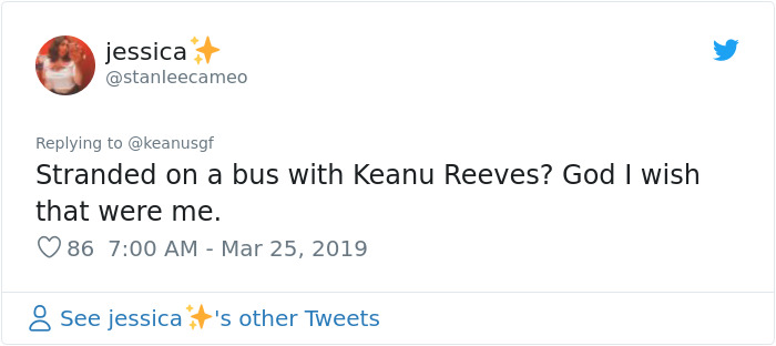 Keanu Reeves Goes Through An Emergency Landing, Shares A Van With Other Passengers Instead Of Private Luxurious Ride Keanu Reeves Goes Through An Emergency Landing, Shares A Van With Other Passengers Instead Of Private Luxurious Ride