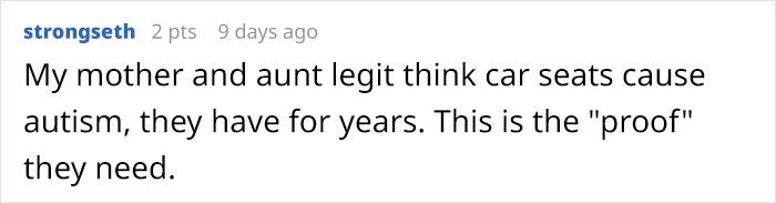 Person Says He Always Trolls Anti-Vaxxers By Using A Car Seat Analogy And People Love The Logic Behind It