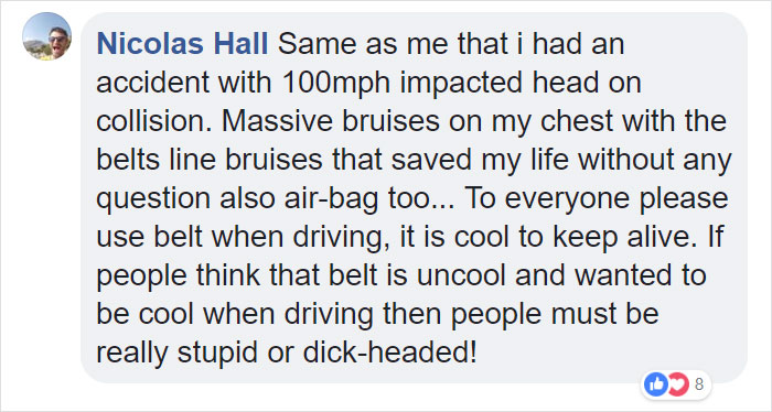 10 Car Crash Survivors Pose Proudly For A Chilling Photo Project To Raise Awareness About Seatbelt Safety 10 Car Crash Survivors Pose Proudly For A Chilling Photo Project To Raise Awareness About Seatbelt Safety
