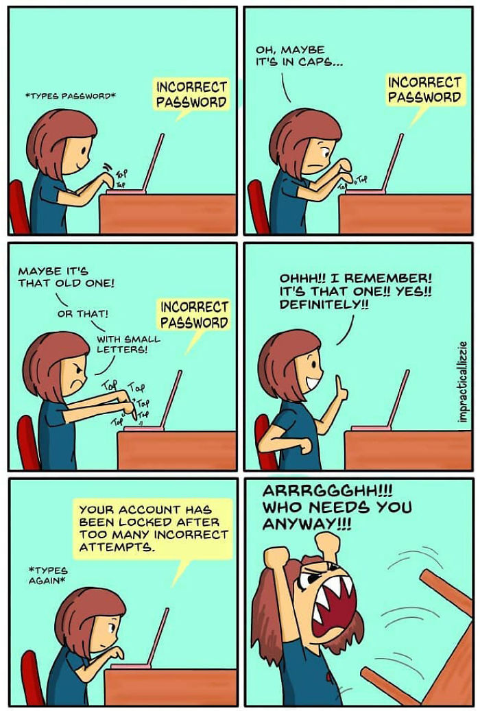 When You Have Too Many Passwords