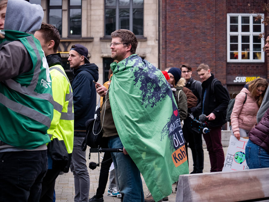 My Photo Report From The School Strike On March In Hamburg