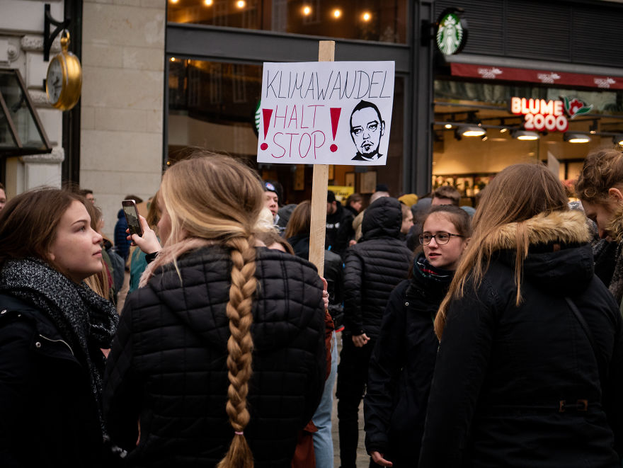 My Photo Report From The School Strike On March In Hamburg My Photo Report From The School Strike On March In Hamburg