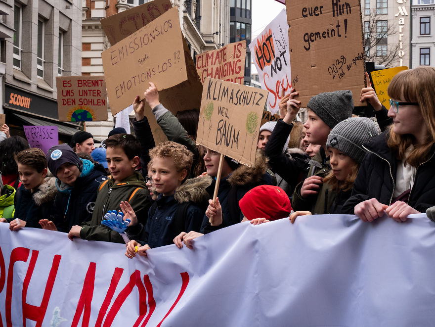 My Photo Report From The School Strike On March In Hamburg My Photo Report From The School Strike On March In Hamburg