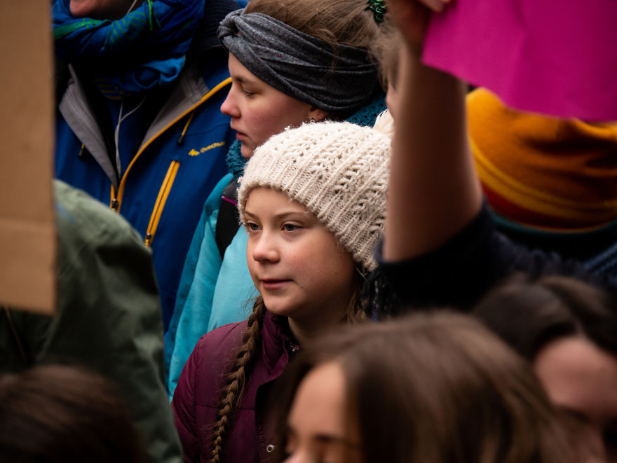 My Photo Report From The School Strike On March In Hamburg