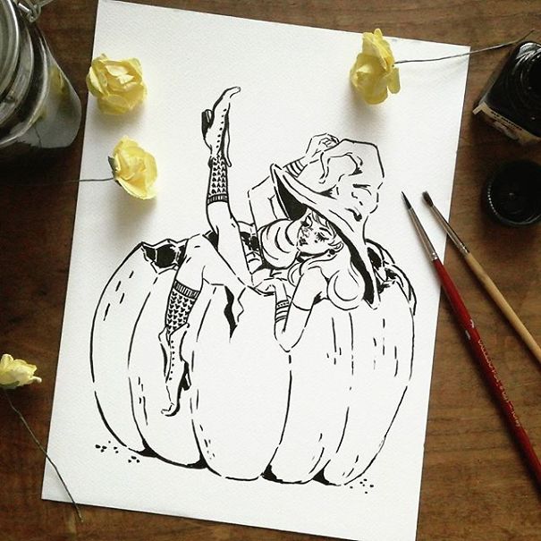I Create Magical And Whimsical Ink Illustrations (30 Pics) I Create Magical And Whimsical Ink Illustrations (30 Pics)