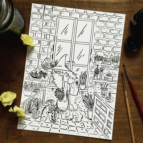 I Create Magical And Whimsical Ink Illustrations (30 Pics) I Create Magical And Whimsical Ink Illustrations (30 Pics)