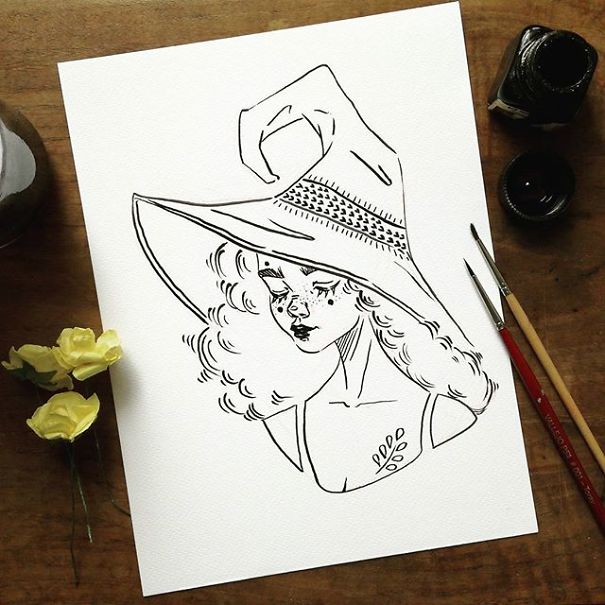 I Create Magical And Whimsical Ink Illustrations (30 Pics)