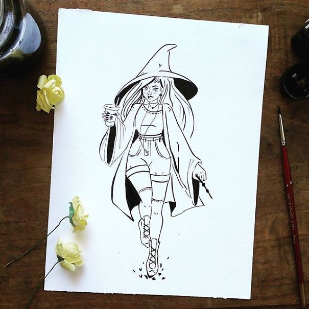 I Create Magical And Whimsical Ink Illustrations (30 Pics) I Create Magical And Whimsical Ink Illustrations (30 Pics)