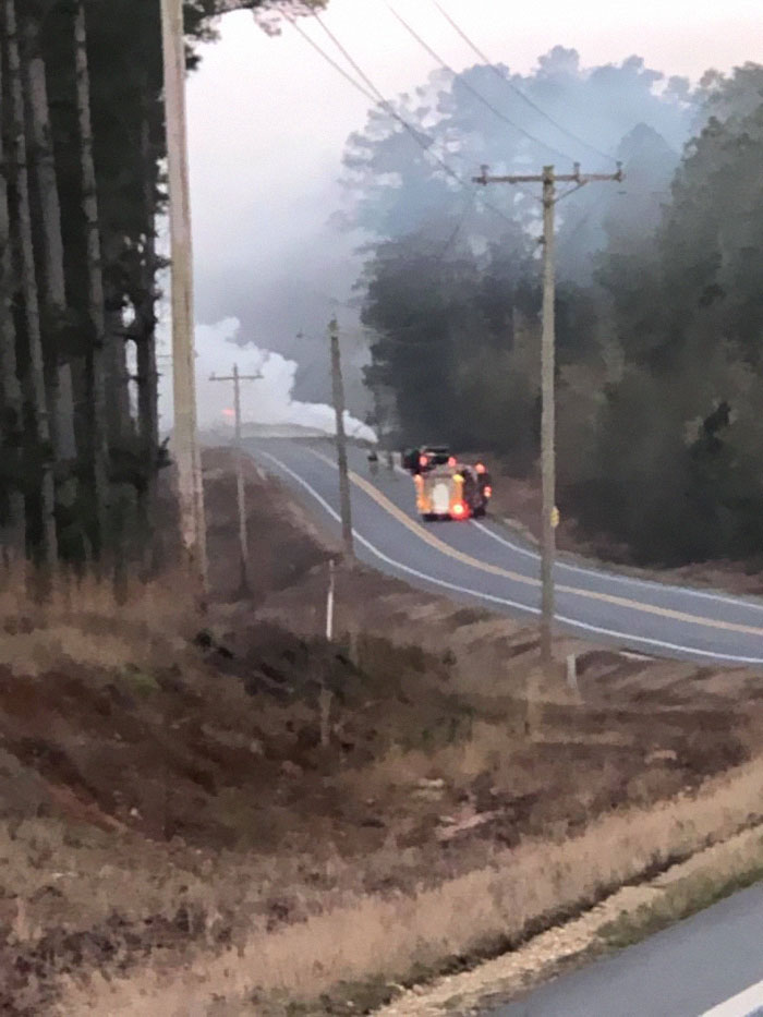 Hero Truck Driver Takes Burning Truck To A Remote Area Before It Explodes, Killing Him Hero Truck Driver Takes Burning Truck To A Remote Area Before It Explodes, Killing Him